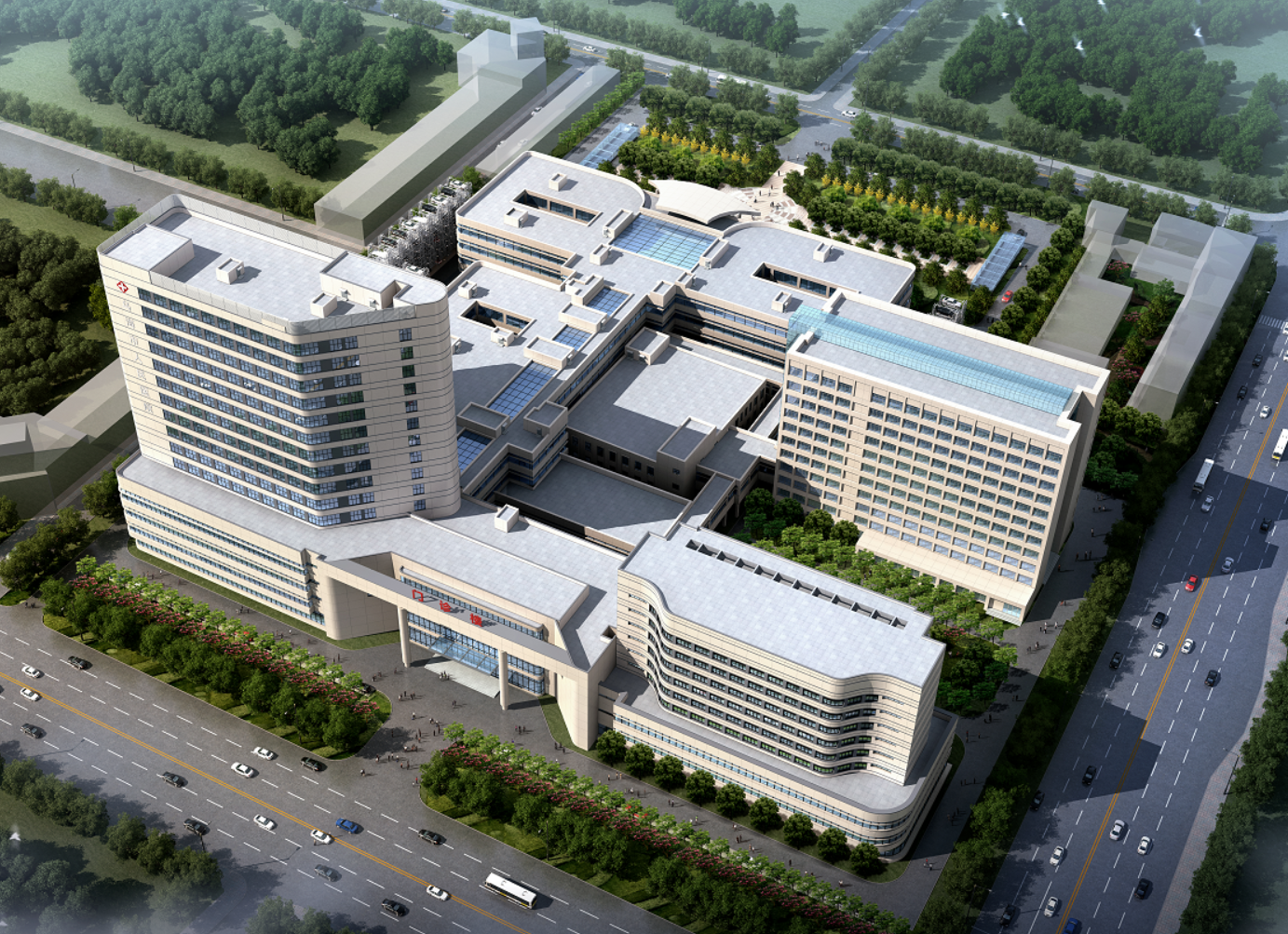 【中标快讯】乌海市人民医院新建综合楼项目(图1)